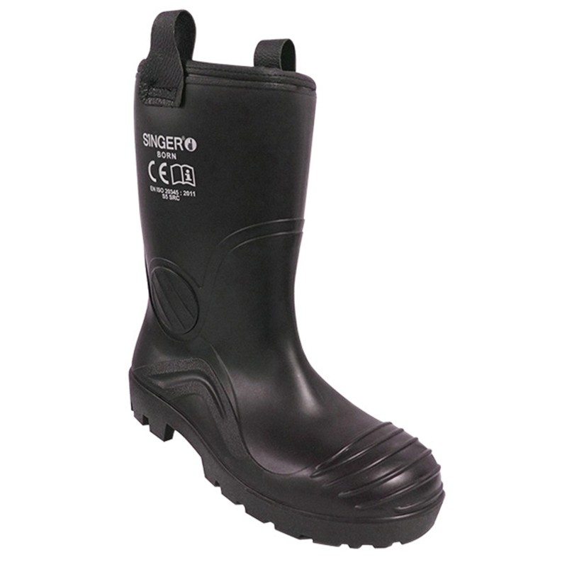 Botte de sécurité PVC fourrée