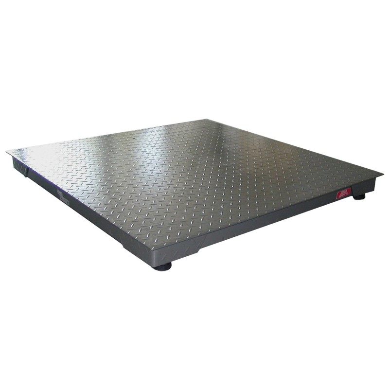 Balance plateforme au sol en acier avec indicateur