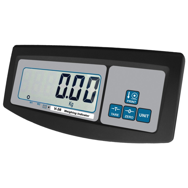 Balance plateforme au sol en acier avec indicateur