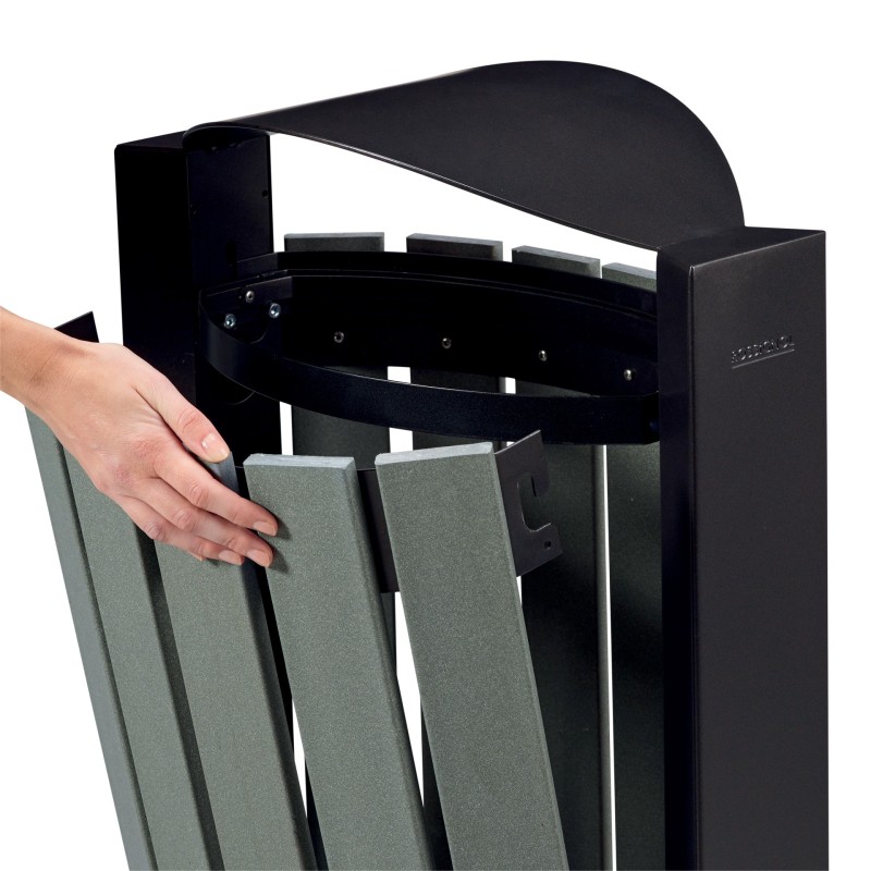 Corbeille Arkéa Etik - 2 x 60 L