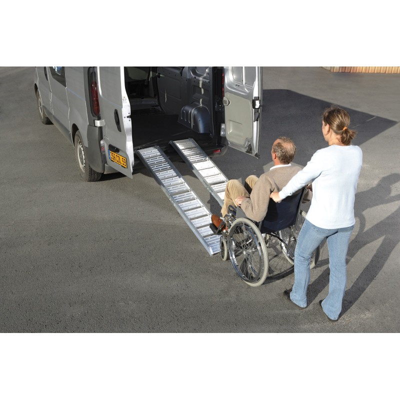 Rampe de chargement pliable